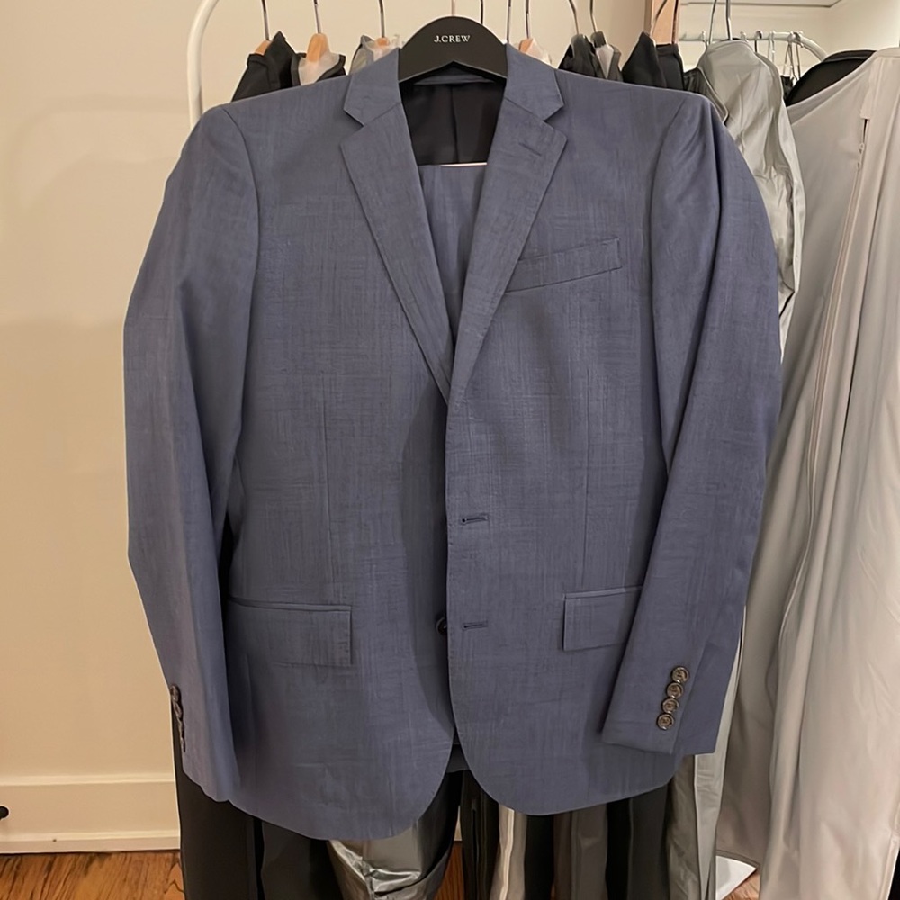 J. Crew Men’s Ludlow Suit | 36S | Blue